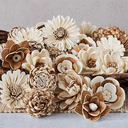 what are wood flowers